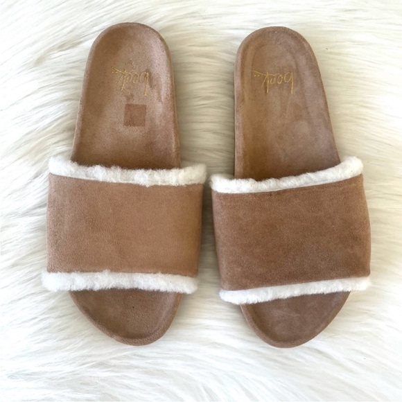 Beek suede shearling-lined Gallito slide - Picture 8 of 8